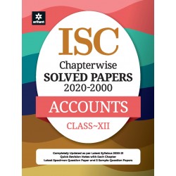 ISC Chapter Wise Solved Papers Accounts Class 12 | Latest